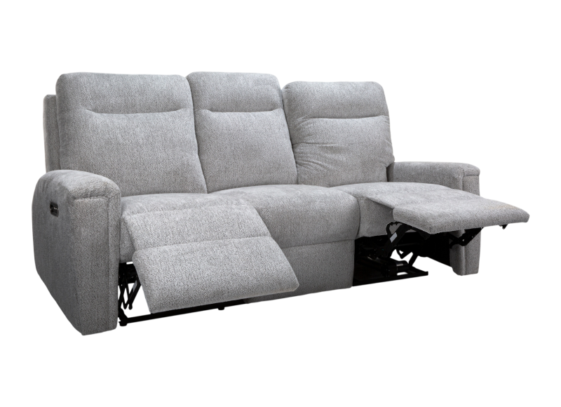 Power Headrest Lumbar Reclining Sofa