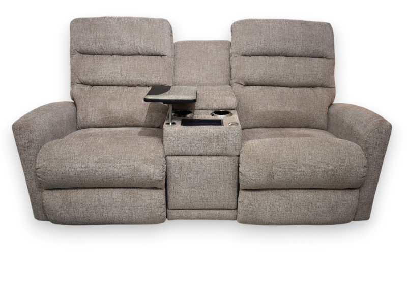 Liam Power Reclining Console Loveseat w/ Headrest & Lumbar