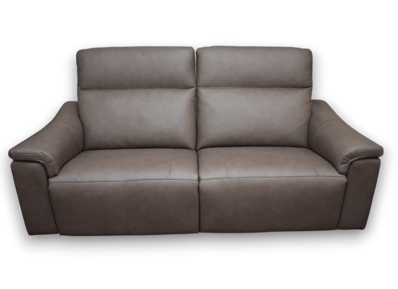 Power Headrest & Lumbar Reclining Condo Sofa