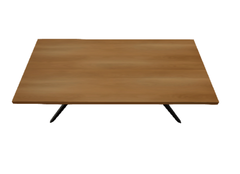 Solid Top Leg Table